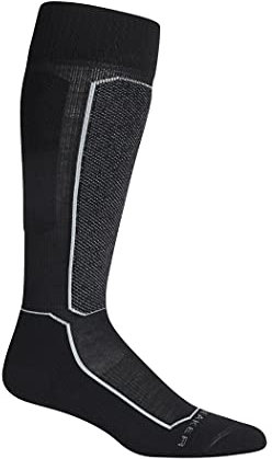 Icebreaker Ski+ Light Over the Calf Black MD (Damenschuh 7.5-9)