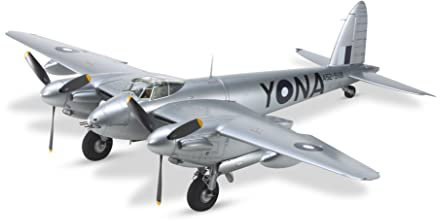 TAMIYA 60326 1:32 DeHavilland Mosquito FB Mk.VI, originalgetreue Nachbildung, Modellbau, Plastik Bausatz, Basteln, Hobby, Kleben, Modellbausatz, Zusammenbauen, unlackiert