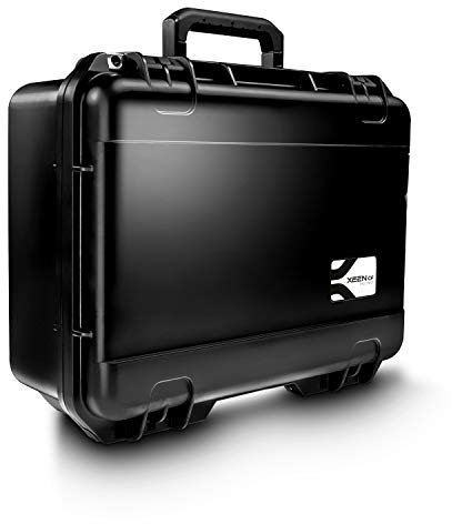 XEEN CF Objektivkoffer für 3 Objektive – Professioneller Aufbewahrungs- und Transportkoffer, abschließbar wasserfest staubdicht Druckausgleich, passgenaue Hartschaum-Einlage für 3 XEEN CF Objektive