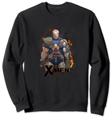 Marvel X-Men Cable Flames Vintage Sweatshirt