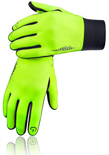 SIMARI Winter Thermo-Handschuhe Herren und Damen Touchscreen fahrradhandschuhe Anti-Rutsch Winddicht für Kaltes Wetter zum Autofahren Radfahren Skifahren Arbeiten Outdoor SMRG102