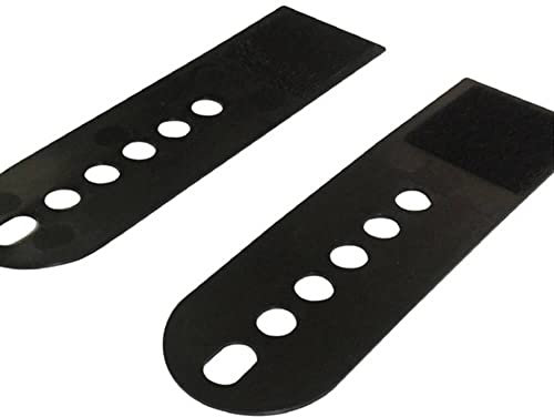 BELLECOUR Kit de Jonction pour Sommiers Universel – Système Breveté avec Velcros Mâle/Femelle – Transformez Deux Lits Simples en Un lit Double – Encoches Adaptables à Tous Types de Sommiers
