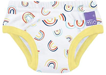 Bambino Mio, wiederverwendbare Töpfchen-Trainingshose für Jungen und Mädchen, Regenbogenfarben, 2-3 Jahre