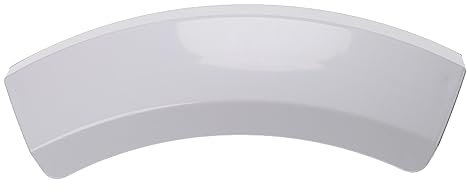 vhbw Türgriff kompatibel mit Neff R7380X1EU, R8580X0GB, R8580X1GB Trockner - Maße (LxBxH): 240 x 71 x 25 mm - Farbe: weiß