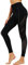 In One Clothing - Damen Leggings für Sport, Fitness, Outdoor und Loungewear, super elastisch und mit hohem Bund für knitterfreien, komfortablen Sitz in der Farbe schwarz Grösse L
