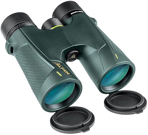Alpen Optics Fernglas 10x42 wasserdicht gasgefüllt BaK-4 PXA-Phasenvergütung HR-Vergütung Outdoor