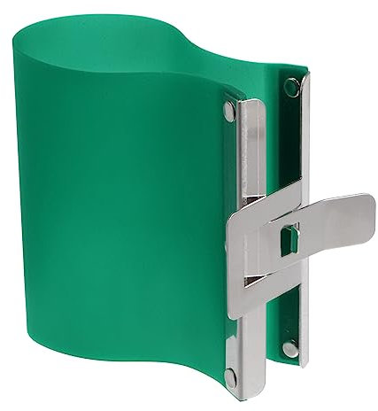 sourcing map Silicone Mug Clamp 11 Oz 3D Sublimation Silicone Cup Wrap Fixture for Printing Heat Transfer Machine, Green