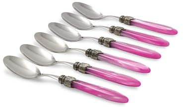 Rivadossi Sandro 4306CUT27 Posate, Acciaio Inossidabile, Rosa