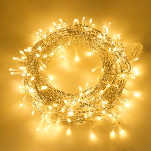 Zorela Fairy Lights Plug in, 25M 220 LED Indoor String Fairy Lights Mains Powered, Outdoor Fairy Twinkle Lights Christmas Lights 8 Modes IP44 Connectable for Bedroom, Garden, Party, Camping
