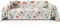 jianyana Kapok-Möbelschutz, Sofaüberwurf für 1-, 2-, 3-Sitzer, 100% Polyester, multifunktionaler Couchbezug, waschbarer Möbelschutz (orangefarbener Kapok, 180 x 300 cm)