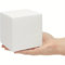 Polystyrene Solid Foam Cubes 100mm (10cm) - Pack of 1 - For Crafts, Sculpting, Floral Arrangements & Centerpieces Floral Foam Blocks For Artificial Flowers Foam Sheets for Weddings, Christmas & Easter