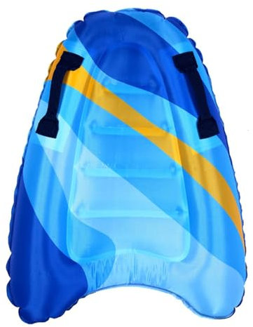 Planche De Surf Gonflable – Planche De Surf Gonflable Portable, Planche De Surf Flottante De Plage De Sécurité avec Poignée Et Ceinture – Accessoires De Piscine Souples pour Adultes – 30 X 23