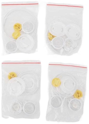 No Tie Shoe Laces, Lock Laces For Boots 4 Sets Laces Quick Lock No Tie Fixation Automatic Rope Shoes Rotating Buckle Lace Lock White