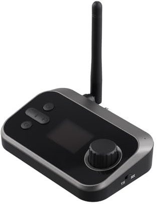 Sefdrert Adaptador Bluetooth 5.3 Receptor y Transmisor Bluetooth para Transmisión de Música de Sonido Estéreo para el Hogar TV Altavoz PC