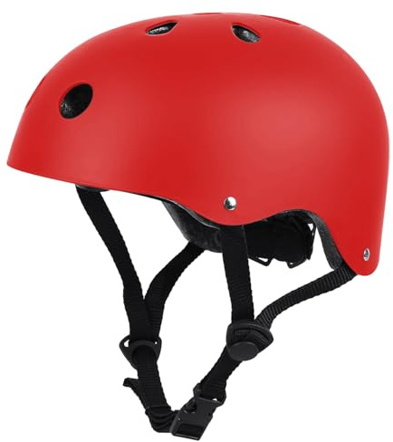 LeapBeast Skaterhelm Fahrradhelm, Belüftung | Sicherheit | leicht | Skateboarding Helm für Fahrrad Skateboard Scooter BMX Kind Erwachsene