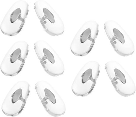 Briny River 5 Paar Brillen Nasenpads kompatibel mit Ray-Ban RB3025 RB3016 RB3030 RB3447 RB3362 RB3183 RB8305