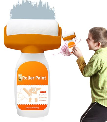 Rouleau À Peinture - Portable Rouleau à Peinture 500 g | Accessoires de Réparation pour Meubles Portes Armoires Bois et Surfaces Intérieur Extérieur pour Salon Chambre Cuisine Salle de Bain