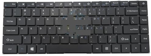 LZHUKOZ Tastaturen für Casper für C400 NB017-3 YMS-0093-B 1903 18 TR Laptop YMS0093B(US English)