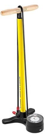 Bomba de Pie LEZYNE Sport Floor Drive, Amarillo
