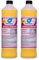 KaiserRein Kalk & Badreiniger Sanitärreiniger gelb extra stark der Unterhaltsreiniger im 2 x 1 l Spar Set Profi