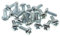 M5 (5mm x 16mm) Phillips Pan Head Machine Screws Steel (Pack of 20) DIN 7985
