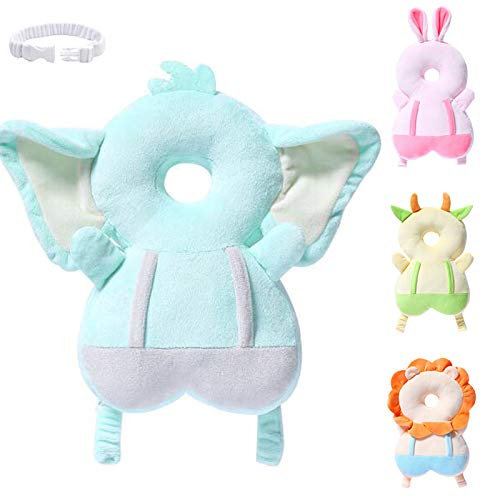 Eyand Baby-Kopf schützen - Einstellbare Baby-Sicherheits-Auflage für Baby-Wanderer-Schutz Kopf und Schulter-Schutz, Baby-Kopf und Rückenschutz als Geschenk für Kleinkind