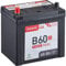 Accurat Basic Asia B60 Autobatterie - 12V, 60Ah, 500A, zyklenfest, wartungsfrei, 30% mehr Startleistung, Ca-Technologie, Pluspol links - Starterbatterie, Nassbatterie, Blei-Säure Batterie