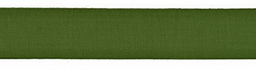 Die Stofftante Schrägband Jersey 20/10 mm | viele Farben | Meterware | Olive 025
