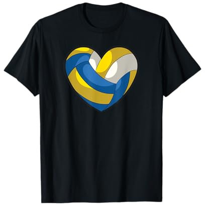 Volleyball Herz Beachvolleyball Trikot Herren Damen Kinder T-Shirt