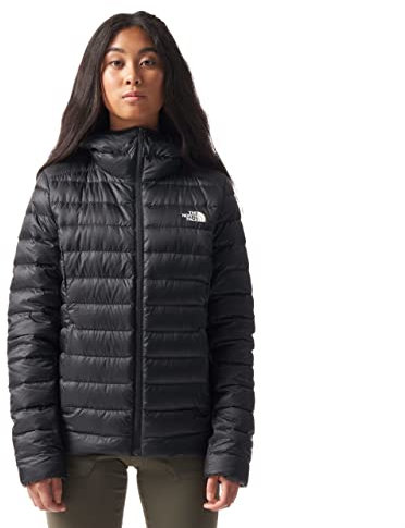 THE NORTH FACE - Resolve Daunenjacke Damen mit Kapuze, Schwarz, M