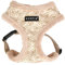 Puppia Hundegeschirr für kleine und mittelgroße Hunde - Hepatica Harness A - verstellbar und komfortabel Beige L