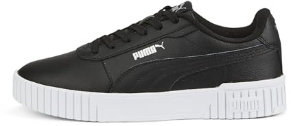 PUMA Damen Carina 2.0 Sneaker, Black Silver Gray, 41 EU