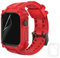 Wristitani Correa con Funda Protector Compatible con Apple Watch 44mm 40mm 41mm 45mm Serie 9/8/7/6/5/4/3/SE/Ultra/2/1,Correa Incorporada para iWatch,Correa Apple Watch con Protector de Pantalla