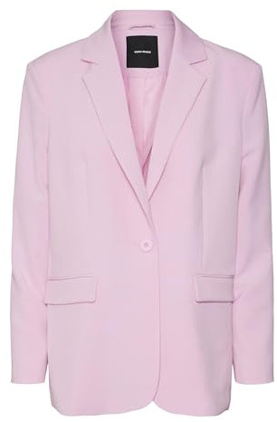 VERO MODA Vmtroianthea LS Long Blazer Noos, BonBon, M Donna