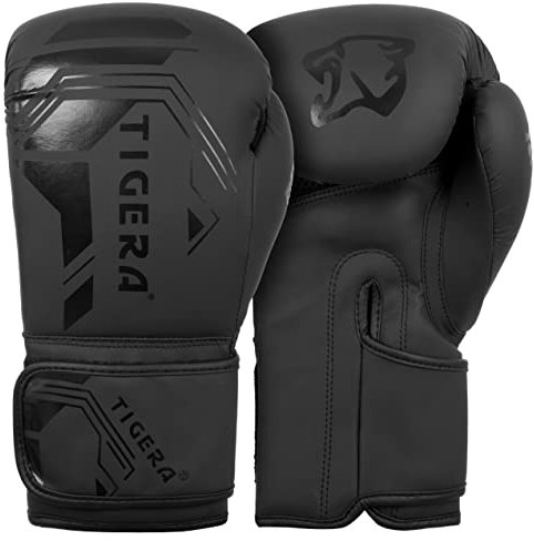 Tigera Boxhandschuhe für Männer & Frauen Training Pro Punching Heavy Bag Mitts MMA Muay Thai Sparring Kickboxhandschuhe (16oz)