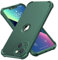 ORETECH for iPhone 13 Case, with [2 Pack Tempered Glass Screen Protector] [Camera Lens Guard] [15FT Military Grade Drop Test] 360° Shockproof Slim Fit Rubber Bumper Phone Cover - Green