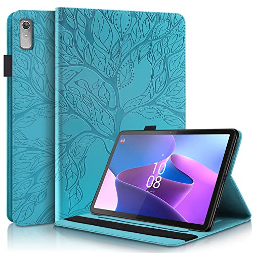 Succtopy Funda para Lenovo Tab P11 (2nd Gen) 11,5 Pulgadas 2022 TB350FU/TB350XU Ultra Slim PU Protectora Tableta Cover con Función de Soporte Carcasa Lenovo Tab P11 2nd Gen 11,5 2022 - Azul