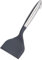 Spatule large en silicone, anti - adhésif large Turner wok spatule poisson spatule spatule cuiseur silicone crêpe spatule pour retourner gâteau steak Pizza oeuf Hamburger, spatule cuisine (gris)