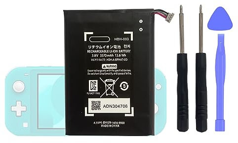 Batteria di ricambio HDH-003 compatibile con Switch Lite HDH-001 Game Console