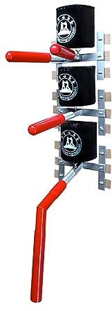 YANBI Wing Chun Dummy Wing Chun Dummy-Frühlingseinsätze, Dummy-Heimkampfsport-Trainingsgerät, Verstellbare Holzpuppe Wing Chun, Platzsparender Wing Chun-Stapel