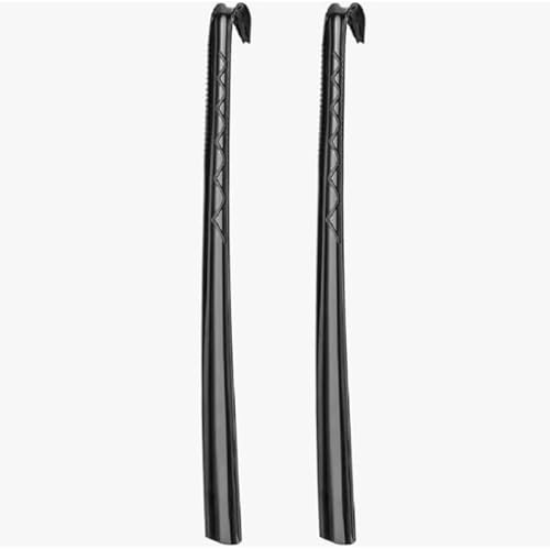 2 X Shoe Horn Long Handled 61cm Long Shoe Horn-Plastic Shoehorn for Men, Women with Comfort Grip Long Shoe Horns-Flexible Extra Long Shoe Horn ZR Solutions Aid for Elderly