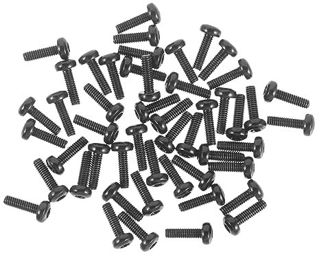 Housoutil 100pcs Stainless Steel Ring Doorbell Screws Replacement Screws for Ring Video Doorbell Accessory