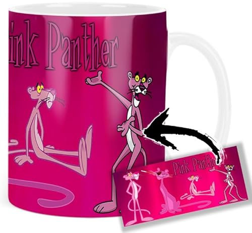 The Pink Tasse Panther Tasse Keramikbecher Mug