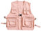 LOVIVER Utility-Weste mit Mehreren Taschen, atmungsaktive Cargo-Weste, Oberbekleidung für Männer, Frauen, Erwachsene, Klettern, Outdoor-Aktivitäten, ROSA, m