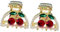 FRCOLOR 2st Kirsch Haarschmuck Haarnadel Tiara Haarspangen Haarklammer Kieferclips Aus Kirsche Kopfschmuck Für Kirschkopfschmuck Kind Opal Südkorea