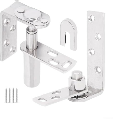 Oniissy Cerniera per porte a battente, cerniera per porte a battente, cerniera per porte a battente, hardware a gravità a doppia azione, acciaio inossidabile 304, uso interno ed esterno.