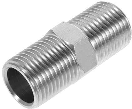 CIYODO Raccord De Tuyau Pouce Pour Arrosage Adaptateur Mâle à Mâle Résistant Corrosion Et Aux Hautes Températures