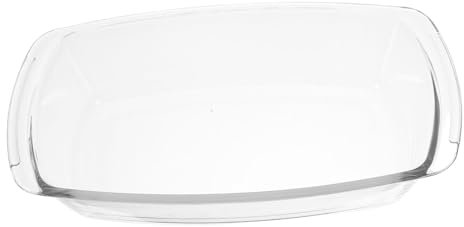 Abaodam Backgeschirr Toastformpfanne Backzubehör tiefe Auflaufform Eierkuchenform Brotform zum Backen rechteckige Tiramisu-Form Eierkuchendosen Rührschüssel für Gewürze Glas Transparent