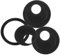 NUOBESTY 3 Pièces Cache Webcam Protection de Caméra pour Téléphone et Ordinateur Couverture de Confidentialité Pratique Noire Accessoire pour Appareils Mobiles