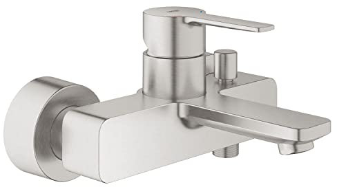 Grohe Lineare Wanne - Wannenarmatur supersteel 33849DC1